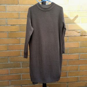 SUZY SHIER - Sweater Dress Olive